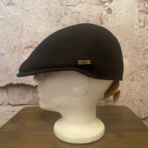 Delux Black Unisex Floyd Wool Cap NEW